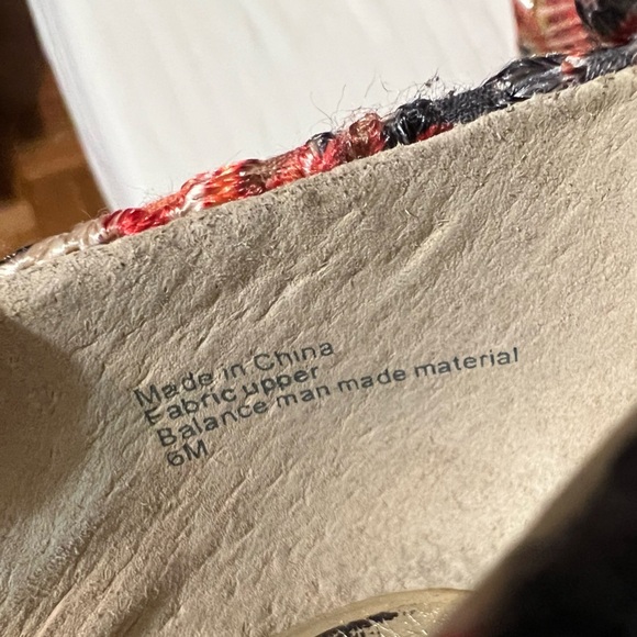 Wild Pair Retro Orange Multicolor Spike Peep Toe High Heels Stilettos Size 6M - Picture 10 of 14